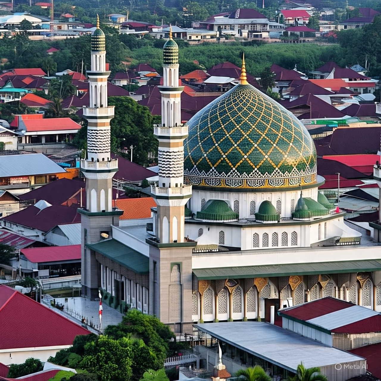 Kubah Masjid di Aceh