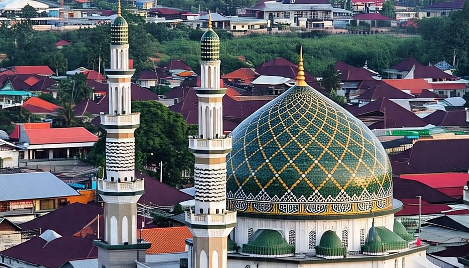 Kubah Masjid di Aceh